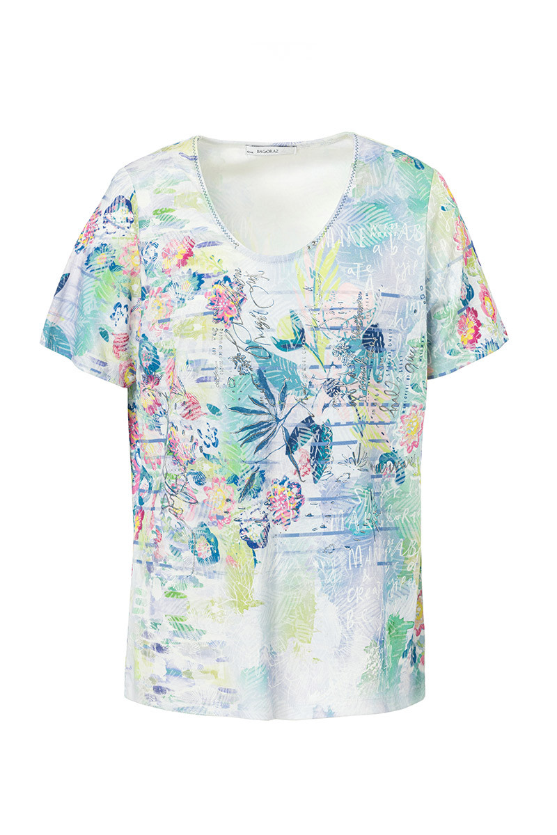 Tee-shirt Magasins Bleus