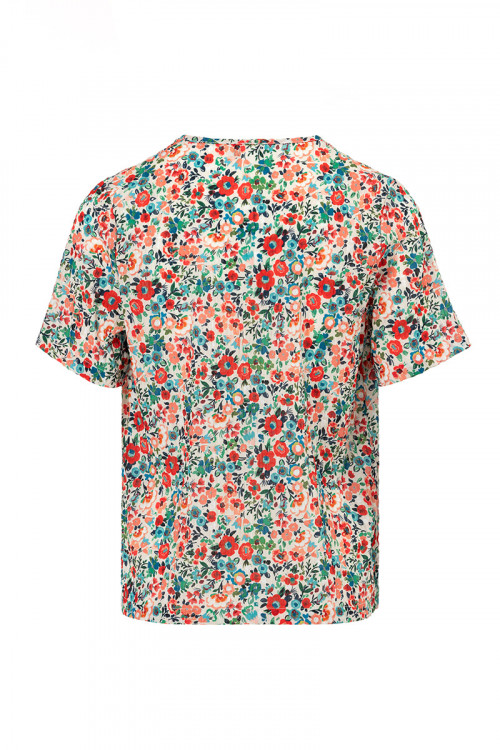 Tunique fleurie Magasins Bleus 2