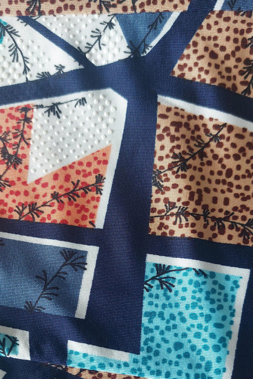 Jupe midi ample imprimée 2