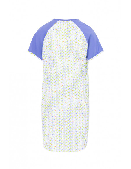 Chemise de nuit manches courtes Magasins Bleus