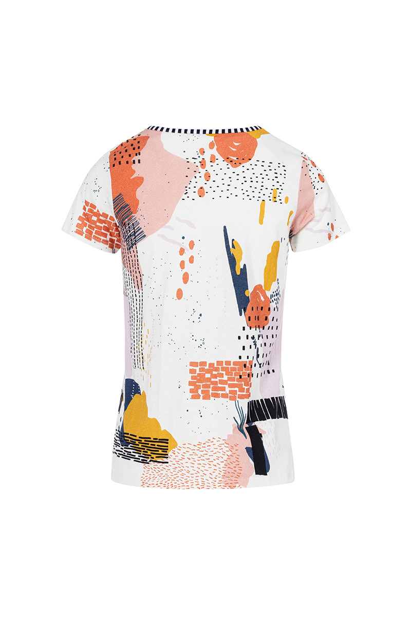 Tee-shirt col V Magasins Bleus