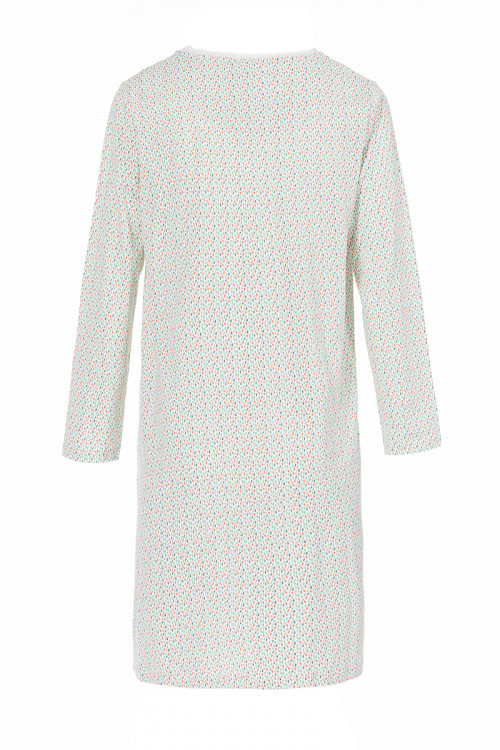 CHEMISE DE NUIT MANCHES LONGUES - IMPRIMEE - 1 Monsieur Solfin | Fabriqué en France 2