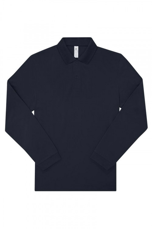 POLO MAILLE PIQUEE MANCHES LONGUES - 1 Monsieur Solfin | Fabriqué en France