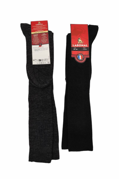 Lot de 2 mi-bas sans élastique Magasins Bleus 2