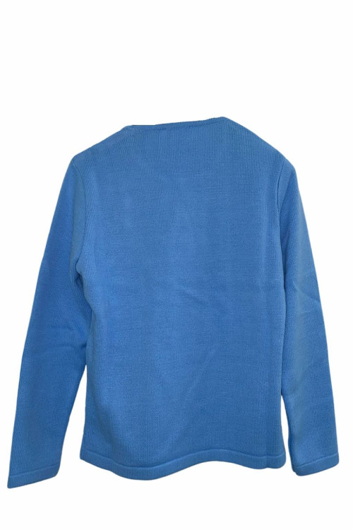 PULL RDC MANCHES LONGUES - FENTES COTES - 1 Monsieur Solfin | Fabriqué en France 2