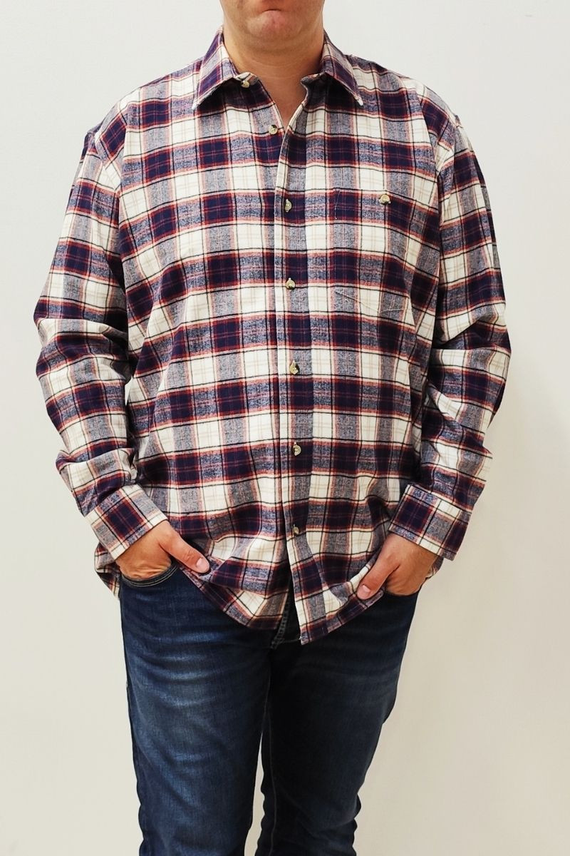 Chemise écossaise homme Magasins Bleus
