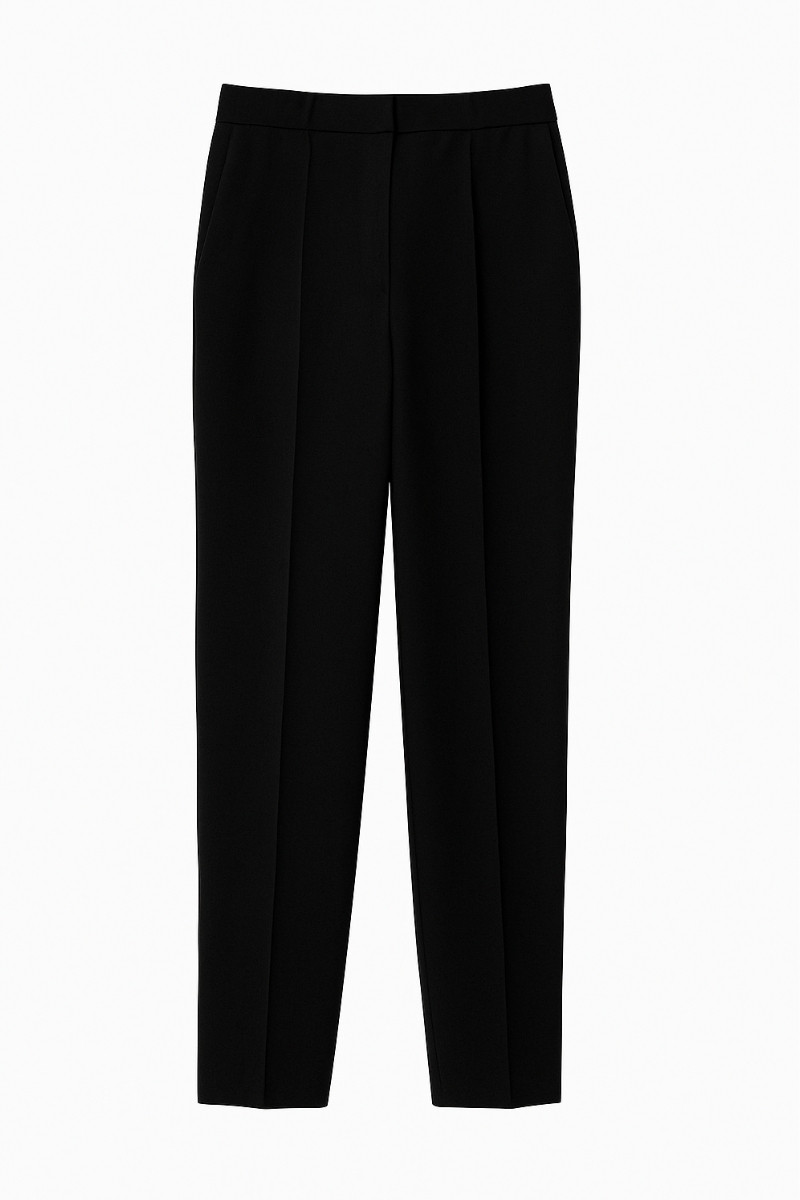 Pantalon élastiqué, doublé polaire Magasins Bleus