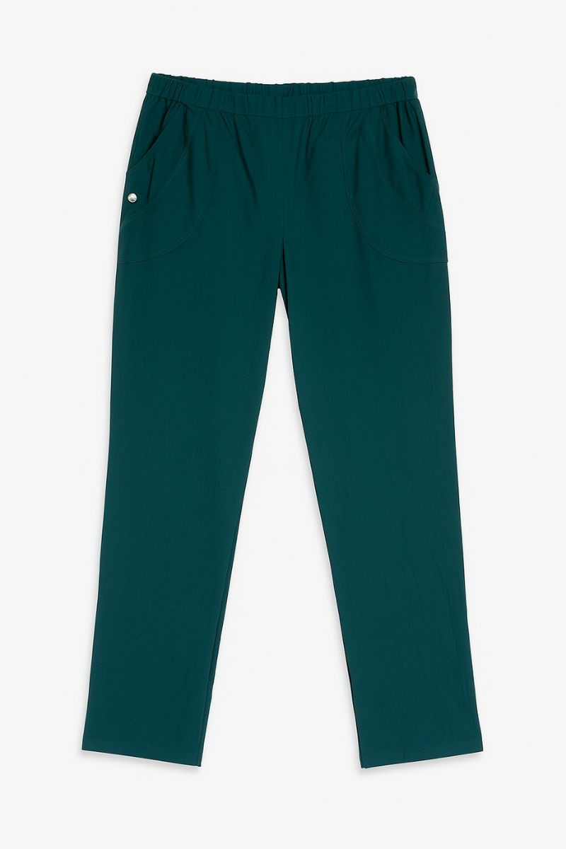 Pantalon élastiqué bengaline Magasins Bleus