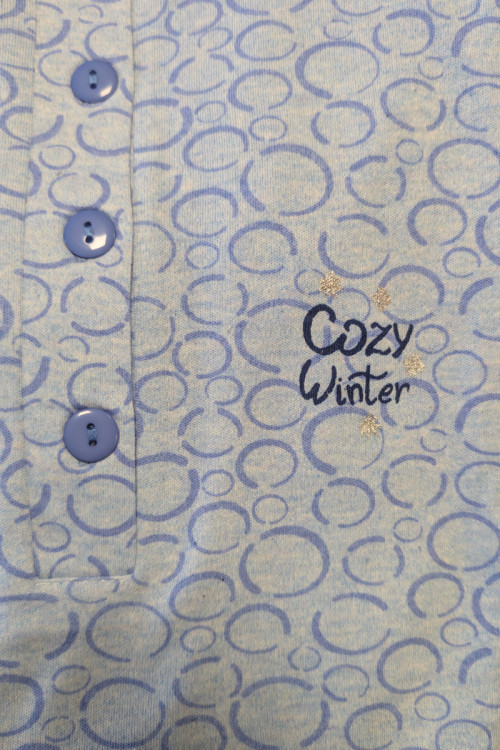 Chemise de nuit avec poignets Magasins Bleus 2